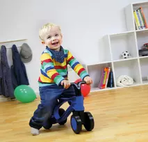 scooter paspirtukai - Vaikiškas dviratis Lena My First Scooter Blue 07168 - 4 nuotrauka