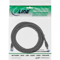 tinklo kabelis 2m - InLine Cat.6A 2m - 2 m - RJ-45 - RJ-45 - Juodas - 2 nuotrauka