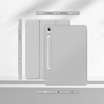 tab 11 - Tech-Protect SmartCase Dėklas Samsung Galaxy Tab S9 11.0 / S9 FE / S10 FE / S10 Lite - Pilkas (Gray) - 7 nuotrauka