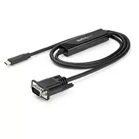 usb c usb c dp - StarTech 1M USB-C Į VGA KABELĮ / DP Į VGA - 3 nuotrauka
