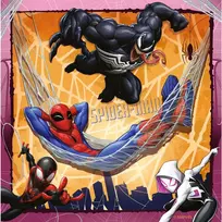 delione 3 - Ravensburger Marvel Spider-Man, 3 x 49 det. - 2 nuotrauka