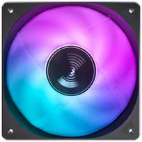rgb ventiliatoriai - Jonsbo SL-120C RGB 120mm Baltas (White) - 5 nuotrauka