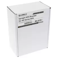 laikiklis gpu - Vaizdo plokščių laikiklis Lian Li O11DE-9W, balta (White) - 2 nuotrauka