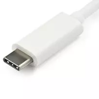 adapteriai vga - StarTech USB-C TO VGA ADAPTERIS - Baltas/. - 3 nuotrauka