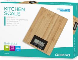 virtuvines svarstykles - Omega kitchen scale Bamboo (44980) - 2 nuotrauka