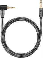 3 5 mm trs - Goobay 65283 AUX garso pajungimo laidas 3.5 mm stereo 5m Pilkas (Gray) - 5 nuotrauka