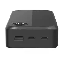 power bank 20000mah - Hama Power Pack Entry Level 20000mAh, 15W, juodas (black) - 3 nuotrauka