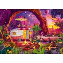 delione 3 - Schmidt Spiele Jeff Haynie: Camping Paradise in the Desert, 1000 det. - 2 nuotrauka