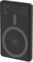 powerbank 20w - Gembird PB05-WPC15M-LCD-01 5000mAh 15W belaidis magnetinis power bank su LCD, juodas - 3 nuotrauka