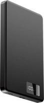 powerbank 20w - Gembird PB05-WPC15M-LCD-01 5000mAh 15W belaidis magnetinis power bank su LCD, juodas - 5 nuotrauka