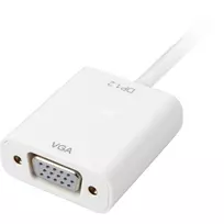 displayport 2.0 kabelis laidas - Sharkoon Adapteris VGA - miniDisplayPort - baltas - 15cm - 3 nuotrauka