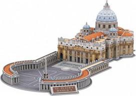 cubicfun 3d puzzle - CubicFun National Geographic St. Peter's Basilica 101 det. - 2 nuotrauka
