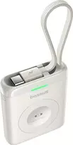 apple laidas - Baseus EnerFill FW11, 1640mAh, 5W, baltas (white) - 3 nuotrauka