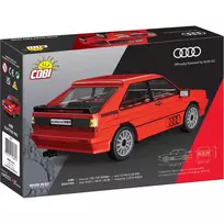 audi modeliai - COBI Audi Quattro 1980 Raudona (Red) 24664 - 2 nuotrauka