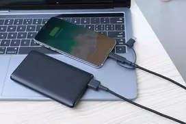 charging usb c 2m - Aukey Lightning Micro USB USB Type-C Cable2m Black CB-BAL5 - 4 nuotrauka