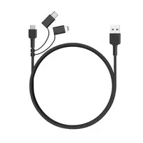 charging usb c 2m - Aukey Lightning Micro USB USB Type-C Cable2m Black CB-BAL5 - 6 nuotrauka