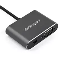 usb c usb c dp - StarTech USB C TO MDP OR VGA ADAPTER/VGA OR MINI DP - HDR 4K 60 - 4 nuotrauka