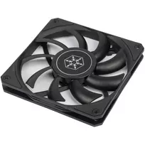 korpusas silverstone - SilverStone SST-AS120B 120mm Black/Transparent - 2 nuotrauka
