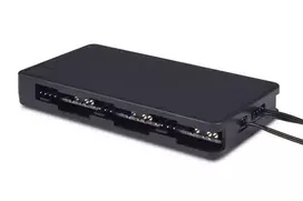 vandens skirstytuvas - Alphacool Core 6x 4-Pin PWM/ARGB šakotuvas / skirstytuvas Juodas (Black) - 3 nuotrauka