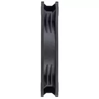 korpusas silverstone - SilverStone Vista 140 mm Black - 2 nuotrauka