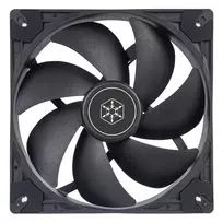 korpusas silverstone - SilverStone Vista 140 mm Black - 4 nuotrauka