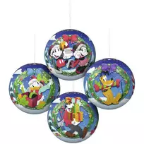 27 5 set - Ravensburger 3D Puzzleball Disney Christmas Ball Set, 216 det. - 3 nuotrauka
