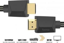 ultra high speed hdmi - Hama HDMI 2.1 8K 2m, Ultra High Speed - 2 nuotrauka