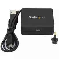 av laidas - StarTech HD2A HDMI Audio Extractor su 3.5mm lizdu Juodas (Black) - 2 nuotrauka