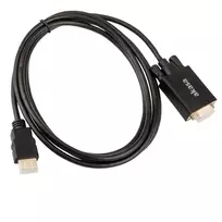 senukai vga hdmi - Adapteris Akasa HDMI, VGA, 2 m, juoda - 2 nuotrauka