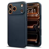 magsafe - Spigen Thin Fit MagSafe Case for Apple iPhone 17 Pro Max - Tamsiai mėlynas (Navy Blue) - 3 nuotrauka