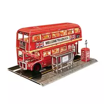 cubicfun 3d puzzle - CubicFun 3D dėlionė London Bus L538H, 161 det. - 2 nuotrauka