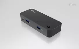 usb 3 0 hub - I-tec Universal KVM HUB 2x USB-C + 2x USB-A 3.0 Juodas (Black) - 7 nuotrauka