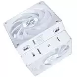 fan 120mm lian li - Lian Li UNI FAN CL 120 mm Baltas (White) - 2 nuotrauka