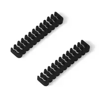 atx 24 pin cables - SilverStone SST-PP07E-MBBW ATX 24-Pin Extension Cable 300mm Juodas/Baltas (Black/White) - 2 nuotrauka