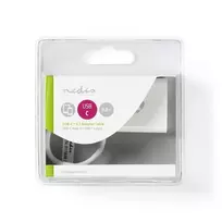 hdmi i usb 3 0 adapteris - Nedis USB-Adapteris USB 3.2 Gen1 - USB-C™ Stecker, HDMI™ Ausgang, 0.20 m, rund, vernickelt, PVC, baltas - 3 nuotrauka