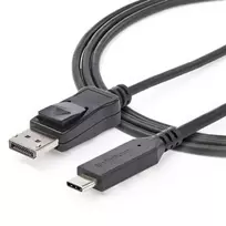 type c to usb 3.1 cable - StarTech USB Type-C To Displayport 1.4 Cable 1.8m Black - 3 nuotrauka
