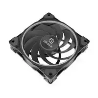 rgb korpuso - Akasa SOHO AR12 Reverse PWM Fan RGB 120 mm Black - 2 nuotrauka