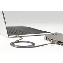 usb c usb c dp - StarTech.com USB-C į USB-C kabelis 2m Juodas (Black) / USB315CCV2M - 4 nuotrauka