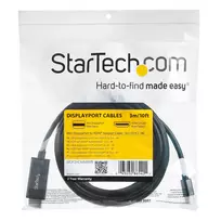 displayport kabelis 4k - Adapteris StarTech Mini DisplayPort to HDMI MDP2HDMM3MB, juoda, 3 m - 2 nuotrauka