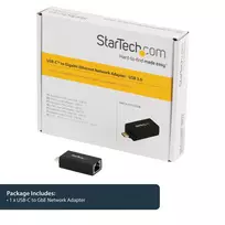 usb ethernet adapteris - StarTech USB C TO GBE TINKLO ADAPTERIS / USB 3.0-USB-C TOETHERNETADAPTERIS - 2 nuotrauka