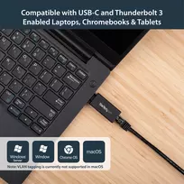 usb ethernet adapteris - StarTech USB C TO GBE TINKLO ADAPTERIS / USB 3.0-USB-C TOETHERNETADAPTERIS - 4 nuotrauka