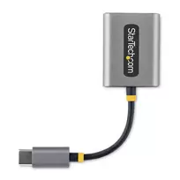 type c ausines - StarTech USB-C į 3.5mm ausinių adapteris Juodas (Black) - 6 nuotrauka
