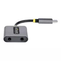 type c ausines - StarTech USB-C į 3.5mm ausinių adapteris Juodas (Black) - 8 nuotrauka