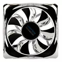 120mm argb pack - Lamptron PLUTO+ ARGB PWM Fan 3-Pack Black - 4 nuotrauka