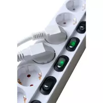 ilgintuvas rite -  Brennenstuhl 6-Way, 2 m, IP20, 6 lizdų - 2 nuotrauka