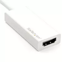 adapteris usb to hdmi - Adapteris StarTech USB-C to HDMI USB Type-C, HDMI, 0.015 m, balta - 9 nuotrauka