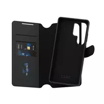 telefonas galaxy s25 ultra - PanzerGlass "Feature Case Tango 2in1 Wallet Qi Compatible Galaxy S25 Ultra" Black - 4 nuotrauka