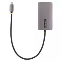 usb c video laidas - StarTech USB-C (118-USBC-HDMI-VGADVI) Adapteris (Juodas / Black) - 6 nuotrauka