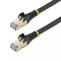 kabelis cat6 ethernet - StarTech.com 6ASPAT7MBK CAT6a Ethernet kabelis 7 m Juodas (Black) - 7 nuotrauka