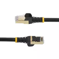 kabelis cat6 ethernet - StarTech.com 6ASPAT7MBK CAT6a Ethernet kabelis 7 m Juodas (Black) - 9 nuotrauka